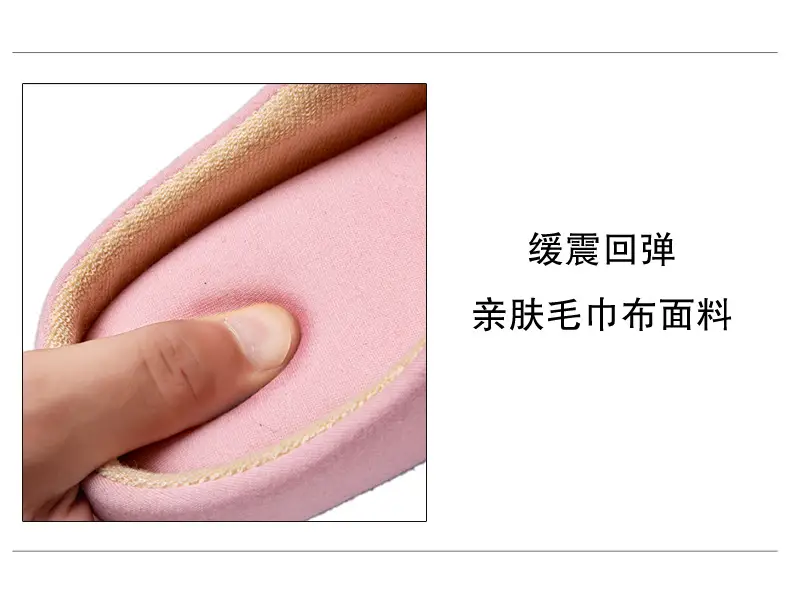 Slippers for Autumn and Winter, Japanese Style, Open-Toe, Machine Washable, Silent Cloth Sole, Noiseless Slippers, Women's Soft-Soled Home Indoor Cotton Slippers — feature 7