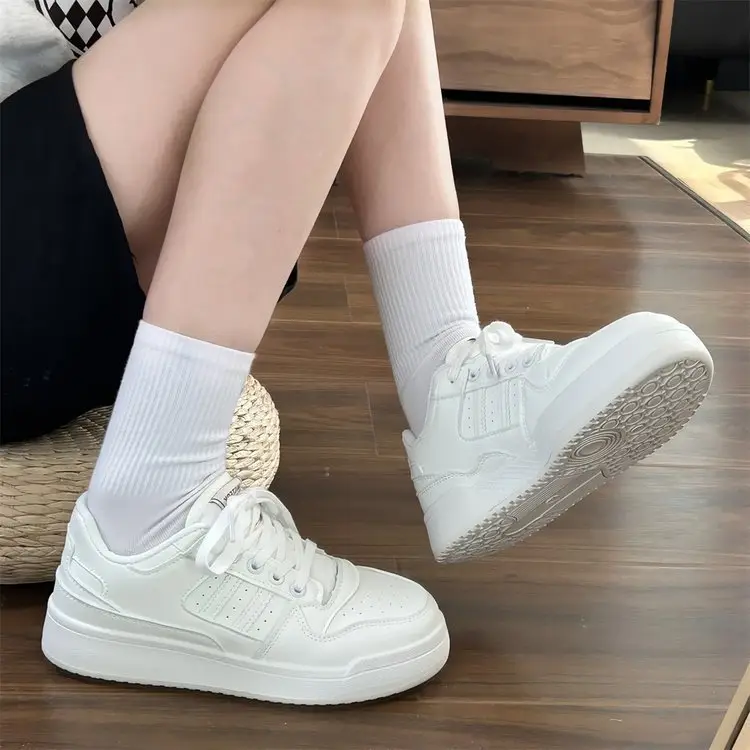 Women White Leather Casual Sneakers 2024 — feature 16