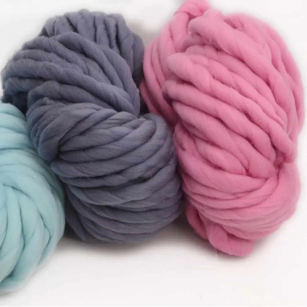 Thick Iceland wool thick wool cross-border woven thick blanket Iceland yarn DIY hand-woven blanket 250g line wholesale
