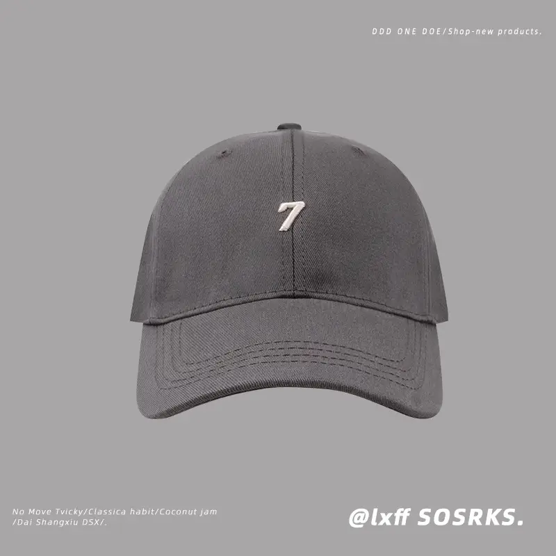 3D Embroidered 7 Baseball Cap for Kids Men - Image 4