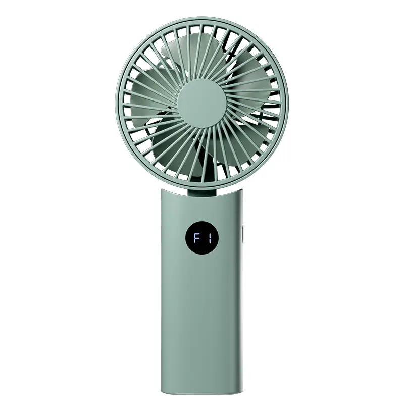 USB Foldable Mini Electric Fan Portable Long Battery - Image 2