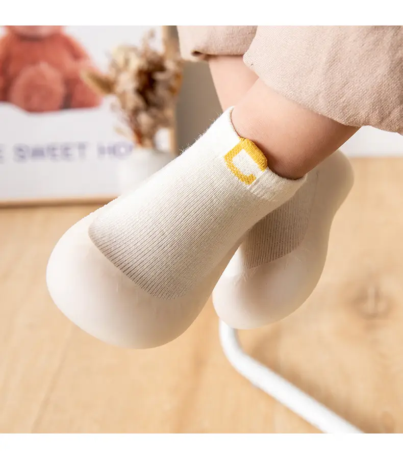 Pink Soft Baby Socks for Boys Girls Indoor Non-Slip — feature 10