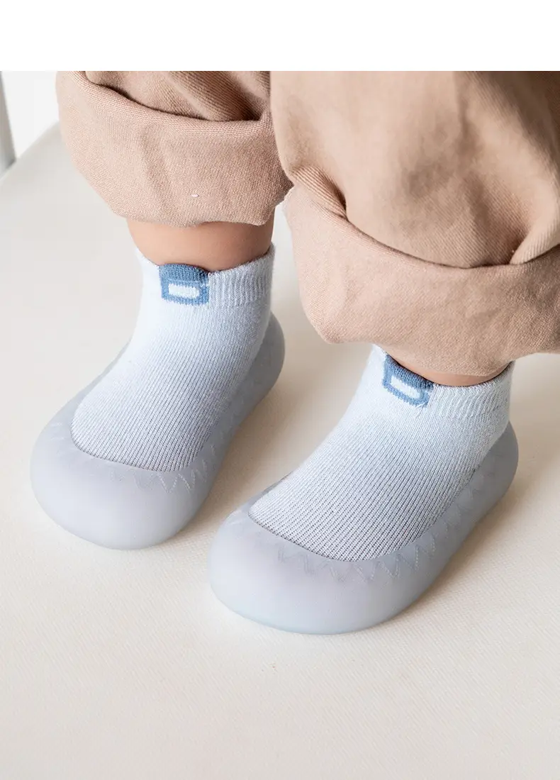 Pink Soft Baby Socks for Boys Girls Indoor Non-Slip — feature 8