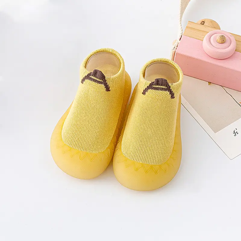 Pink Soft Baby Socks for Boys Girls Indoor Non-Slip