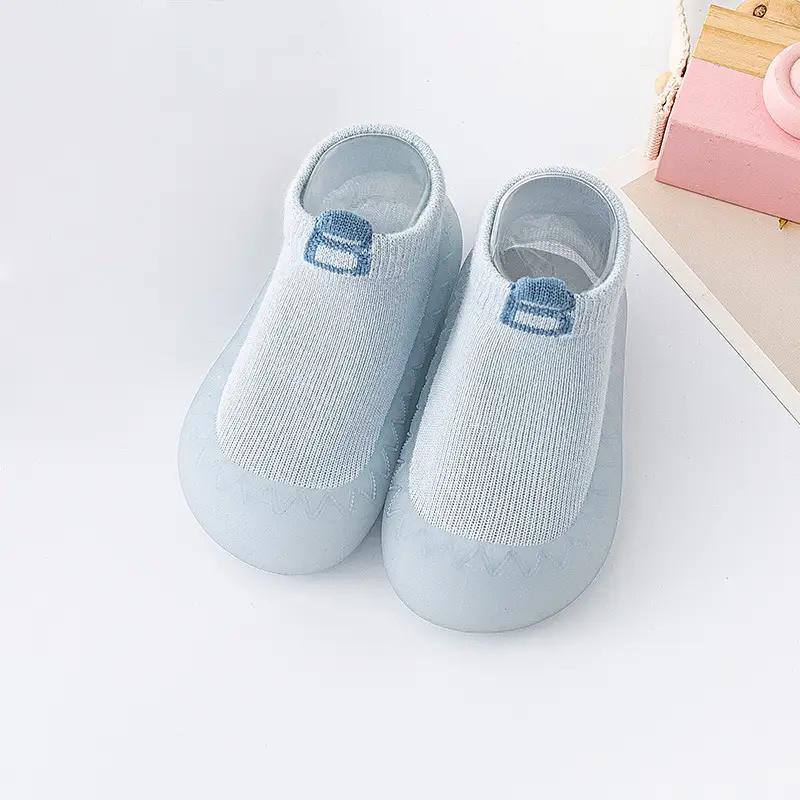 Pink Soft Baby Socks for Boys Girls Indoor Non-Slip