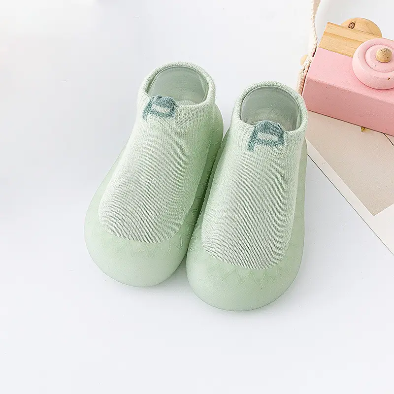 Pink Soft Baby Socks for Boys Girls Indoor Non-Slip