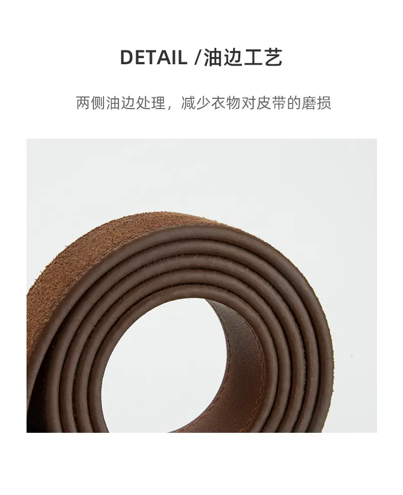 Purple Frosted Leather Belt with Decorative Buckle — feature 7