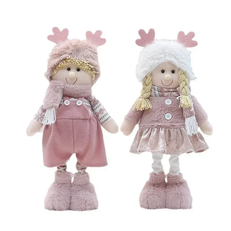 Christmas New Pink Velvet Doll for Boys Girls - Image 13