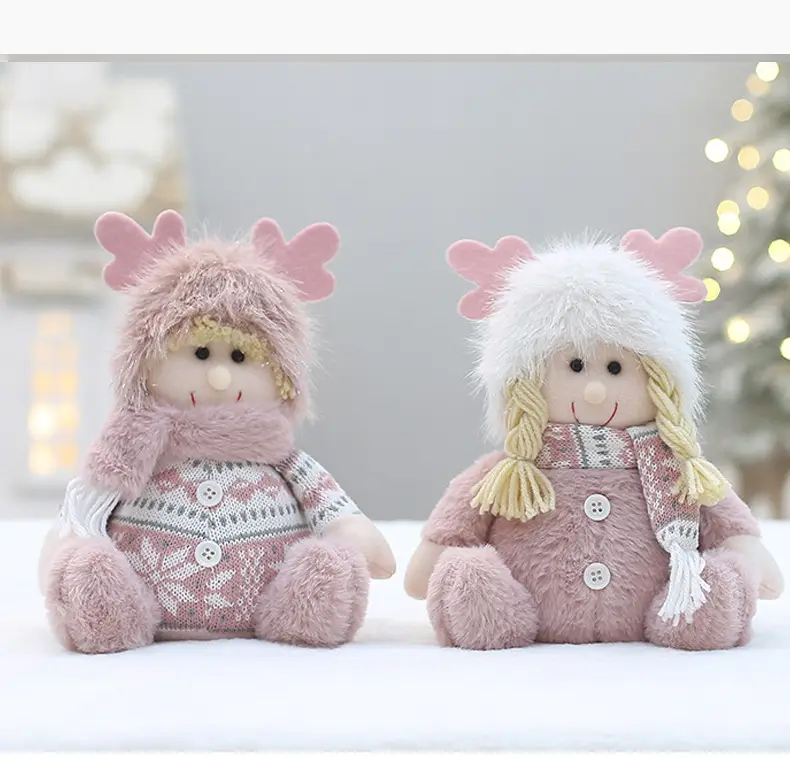 Christmas New Pink Velvet Doll for Boys Girls — feature 7