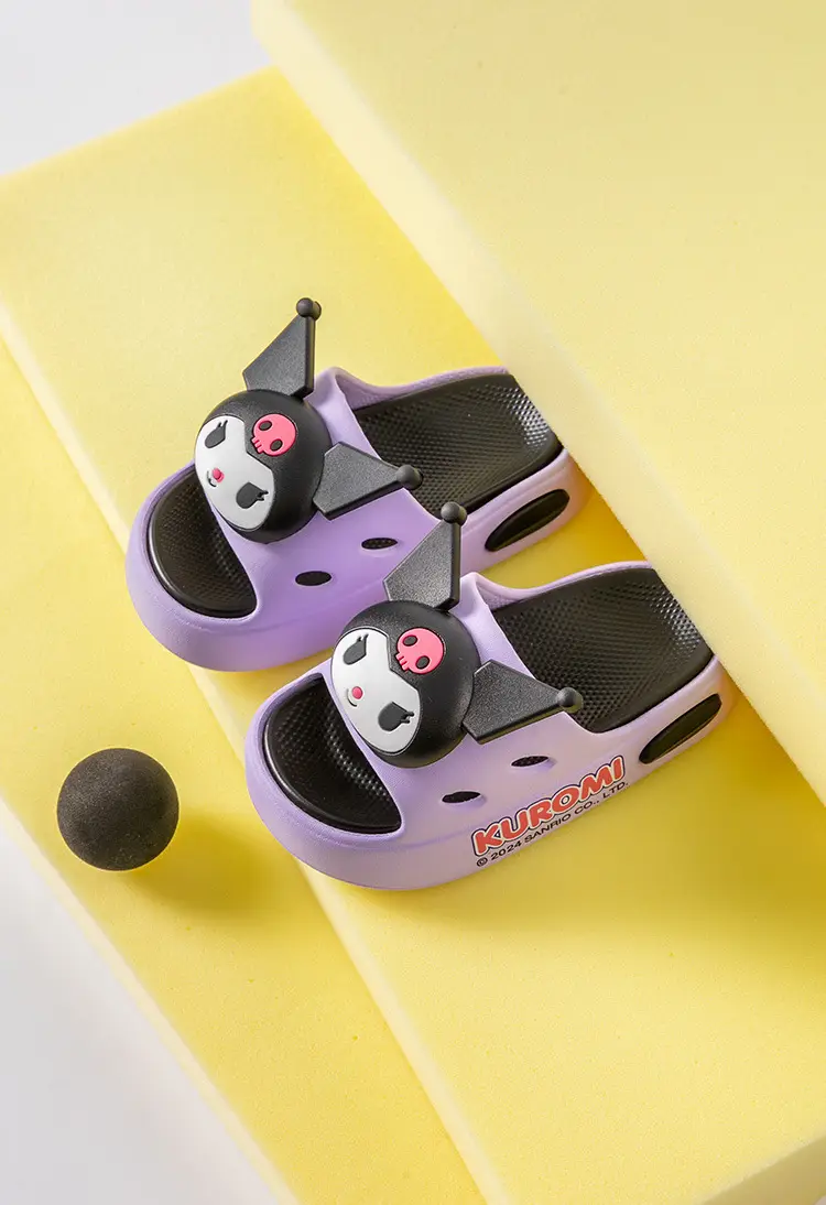 Melody Cartoon Sandals Women Purple Indoor — feature 10