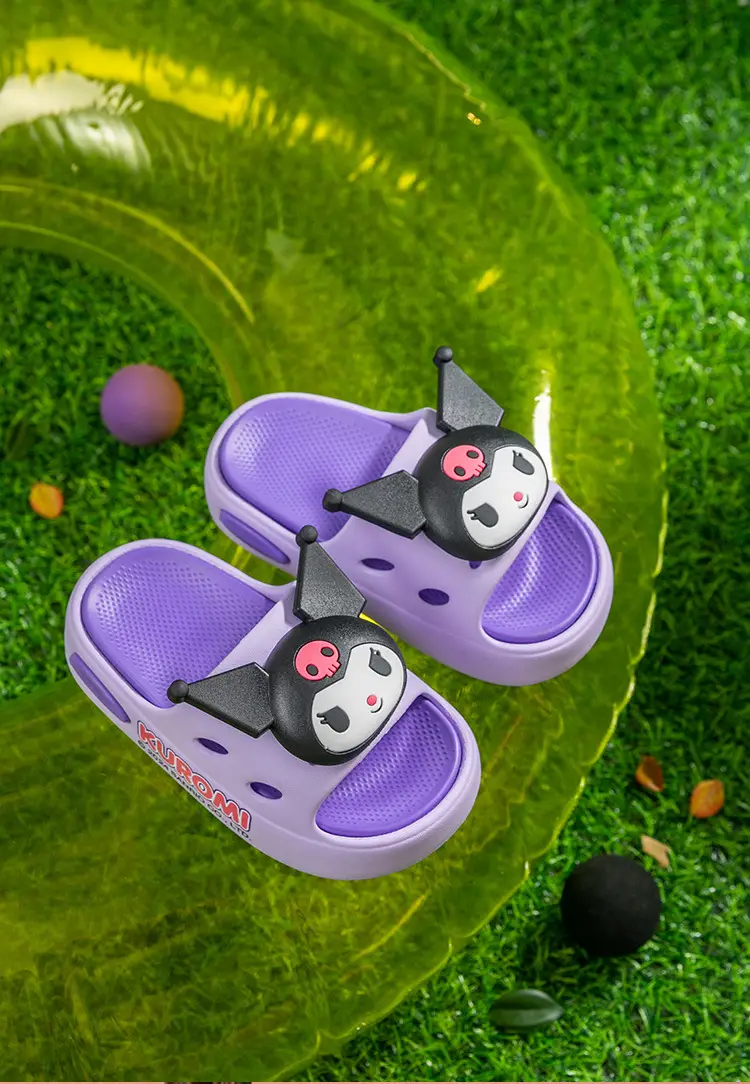 Melody Cartoon Sandals Women Purple Indoor — feature 12