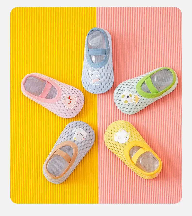 Baby Anti-Slip Soft Walking Shoes Blue Light — feature 11