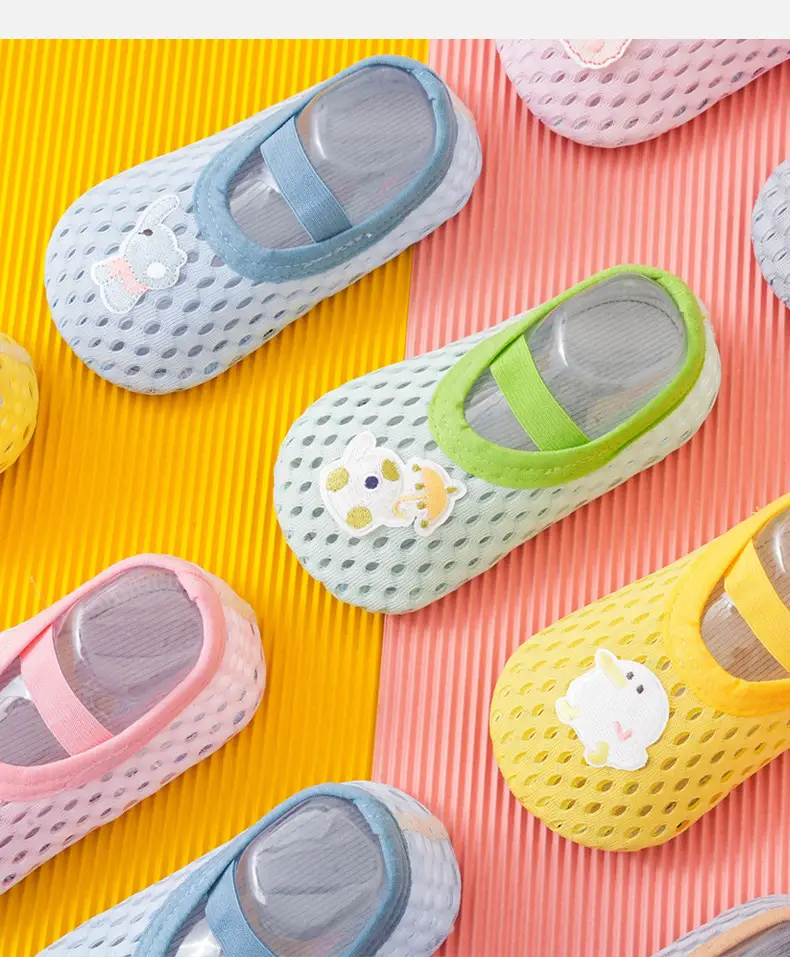 Baby Anti-Slip Soft Walking Shoes Blue Light — feature 12