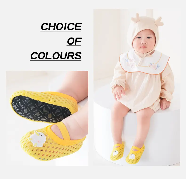 Baby Anti-Slip Soft Walking Shoes Blue Light — feature 14