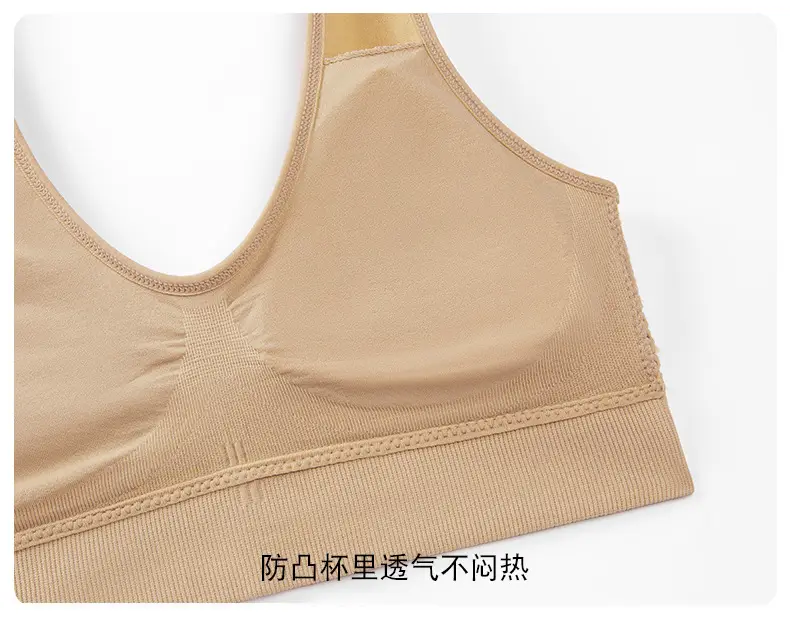 sportbra Foreign Trade Grid Hollow Breathable Sports Bra Cross-border plus size Yoga Running Sports Underwear — feature 21
