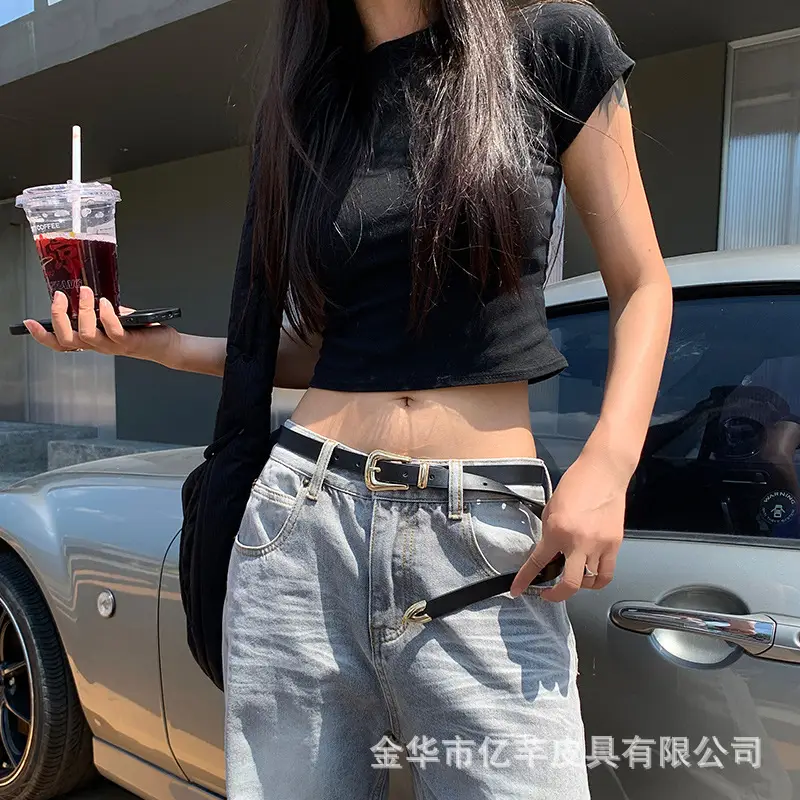 Women's Retro Belt Belt High-end Jeans Belt - Image 5