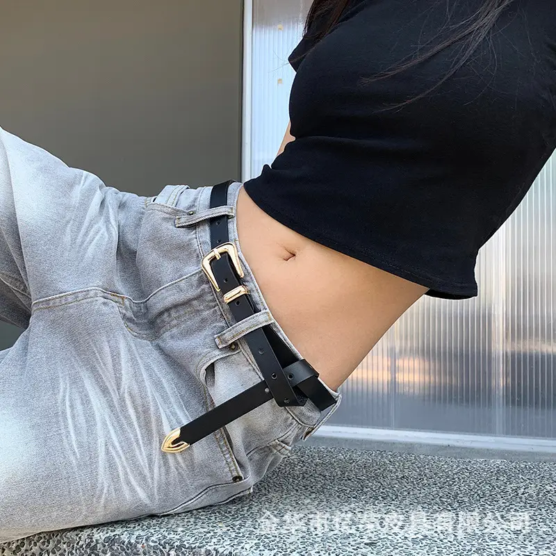 Women's Retro Belt Belt High-end Jeans Belt — feature 7