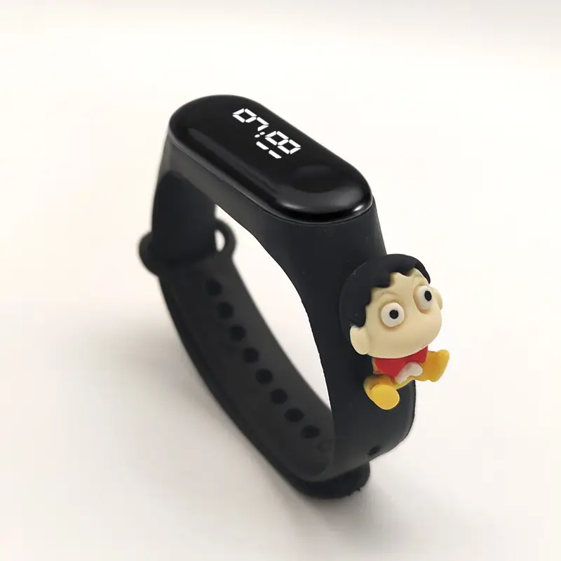 Kids Cartoon Touch Screen Digital Watch Yellow - Image 18