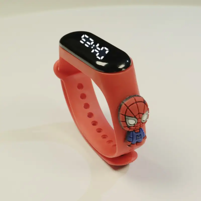 Kids Cartoon Touch Screen Digital Watch Yellow - Image 21