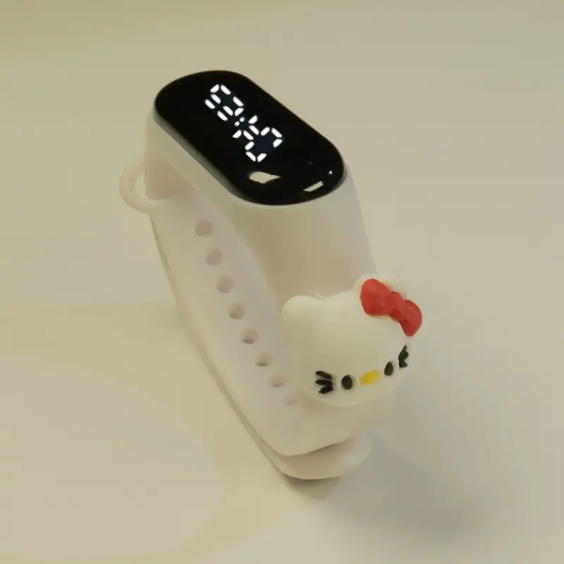 Kids Cartoon Touch Screen Digital Watch Yellow - Image 29