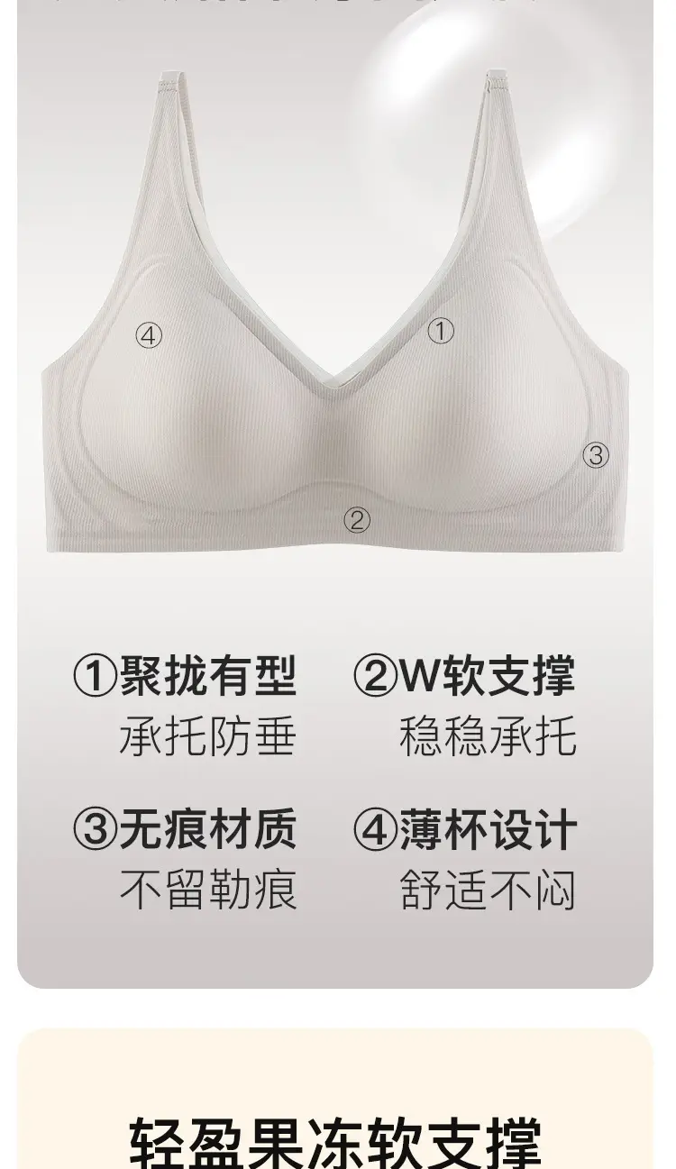 New Style Jelly Glue Push Up Bra for Women — feature 2