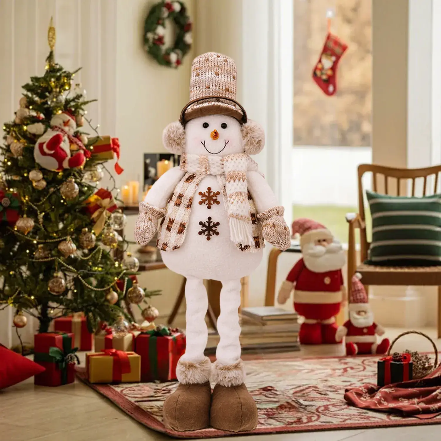 Telescopic Doll Ornaments for Christmas Holiday Decor