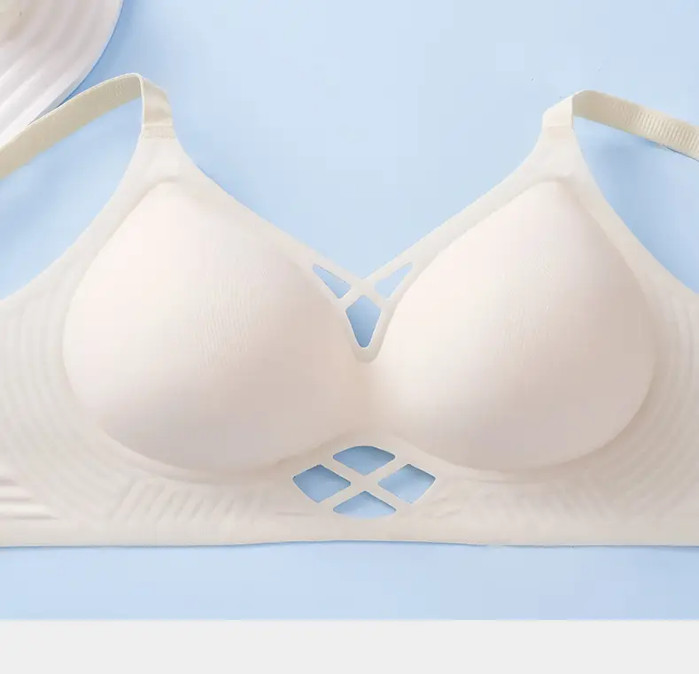 New 3D Jelly Palm Cup Underwear Women's Push-up Comfortable Soft Non-sensitive Bra — feature 21
