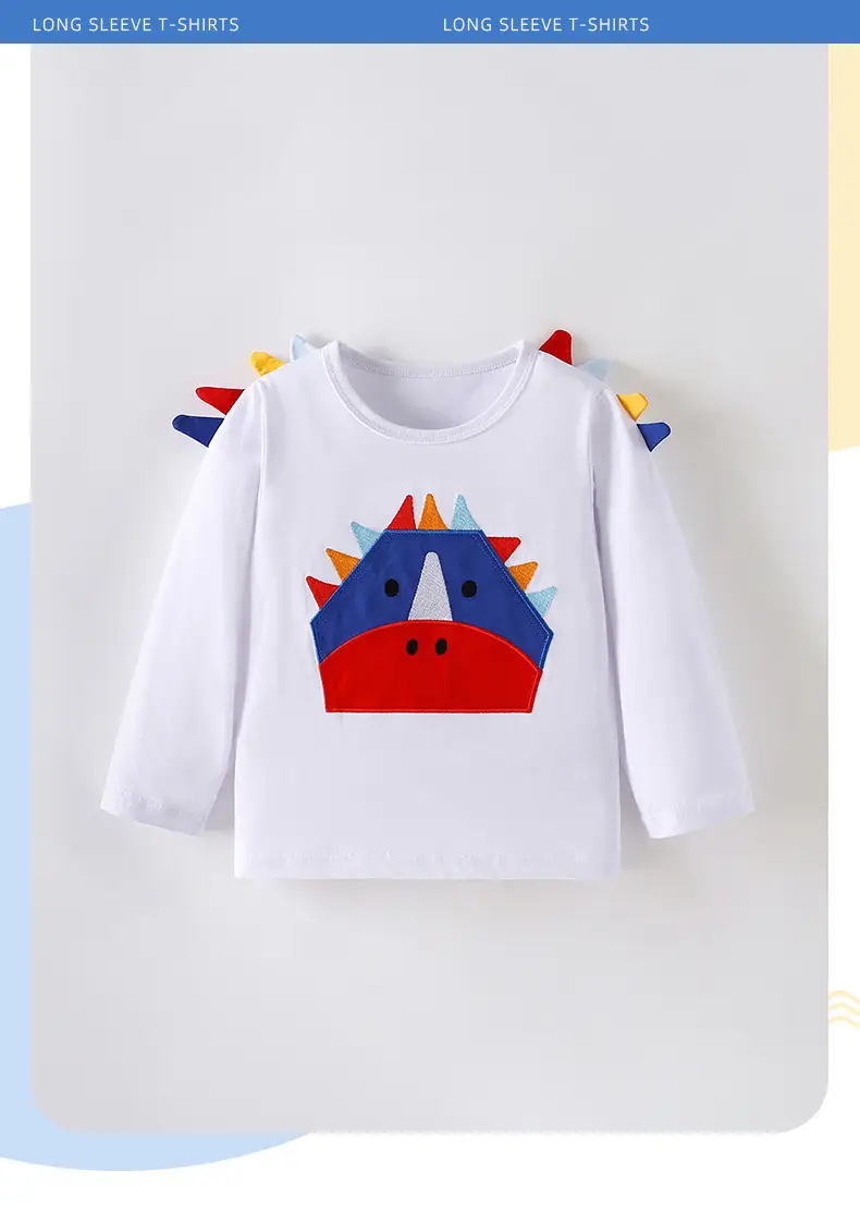 Malwee Boys Round Neck T-Shirt White with Colorful Design — feature 2