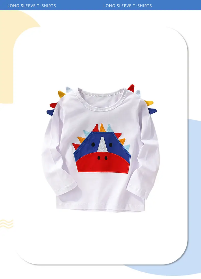 Malwee Boys Round Neck T-Shirt White with Colorful Design — feature 9