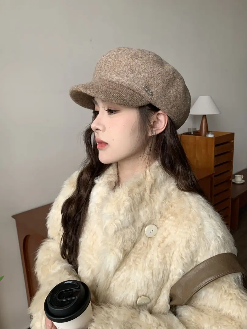 Women Wool Bailey Hat Autumn Winter Casual Elegant Cap — feature 10
