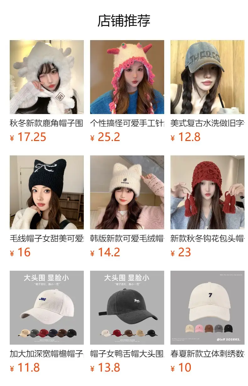 Big Head Sunscreen Cap Women Men Korean Fashion — feature 1