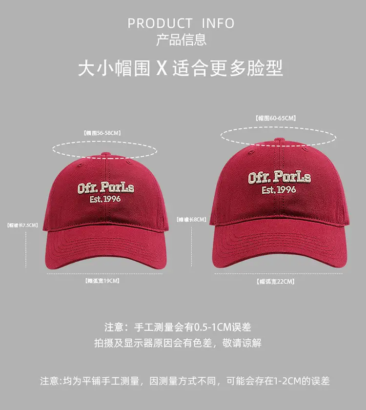 Big Head Sunscreen Cap Women Men Korean Fashion — feature 5