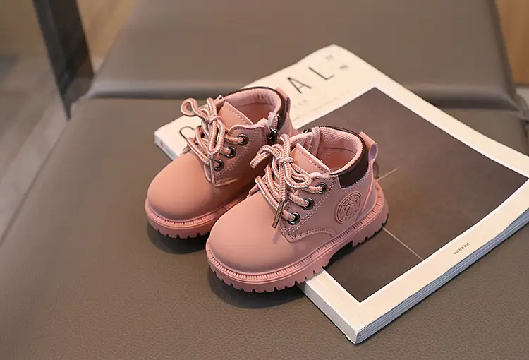 Autumn New Baby Shoes Children's Martin Boots Girls Yellow Boots Leather Ankle Boots Boys Soft Sole Toddler Shoes — feature 7