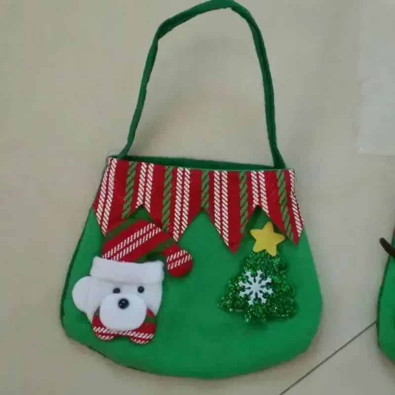 Christmas Peace Fruit Bag with Deer & Star Design