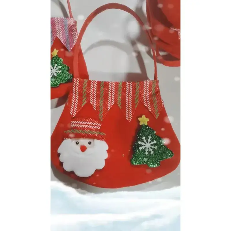 Christmas Peace Fruit Bag with Deer & Star Design