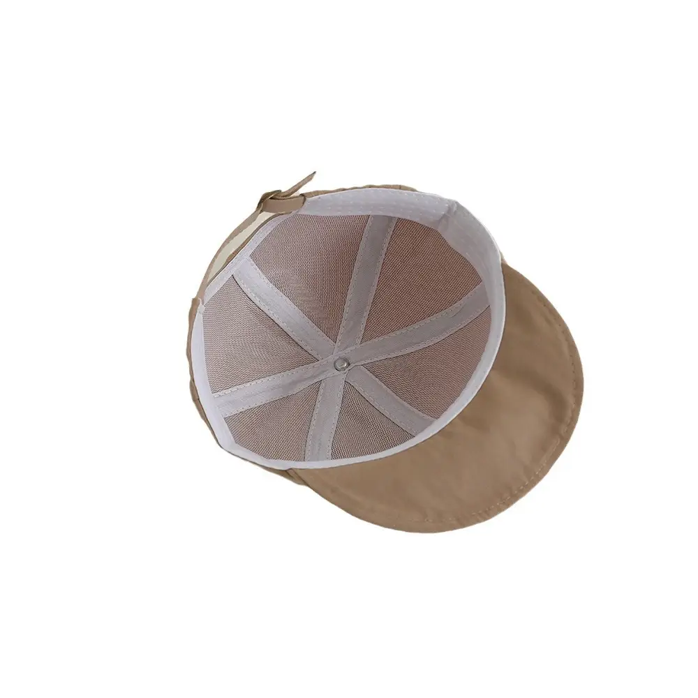 Baby Cap Grey Embroidered Korean Style - Image 11