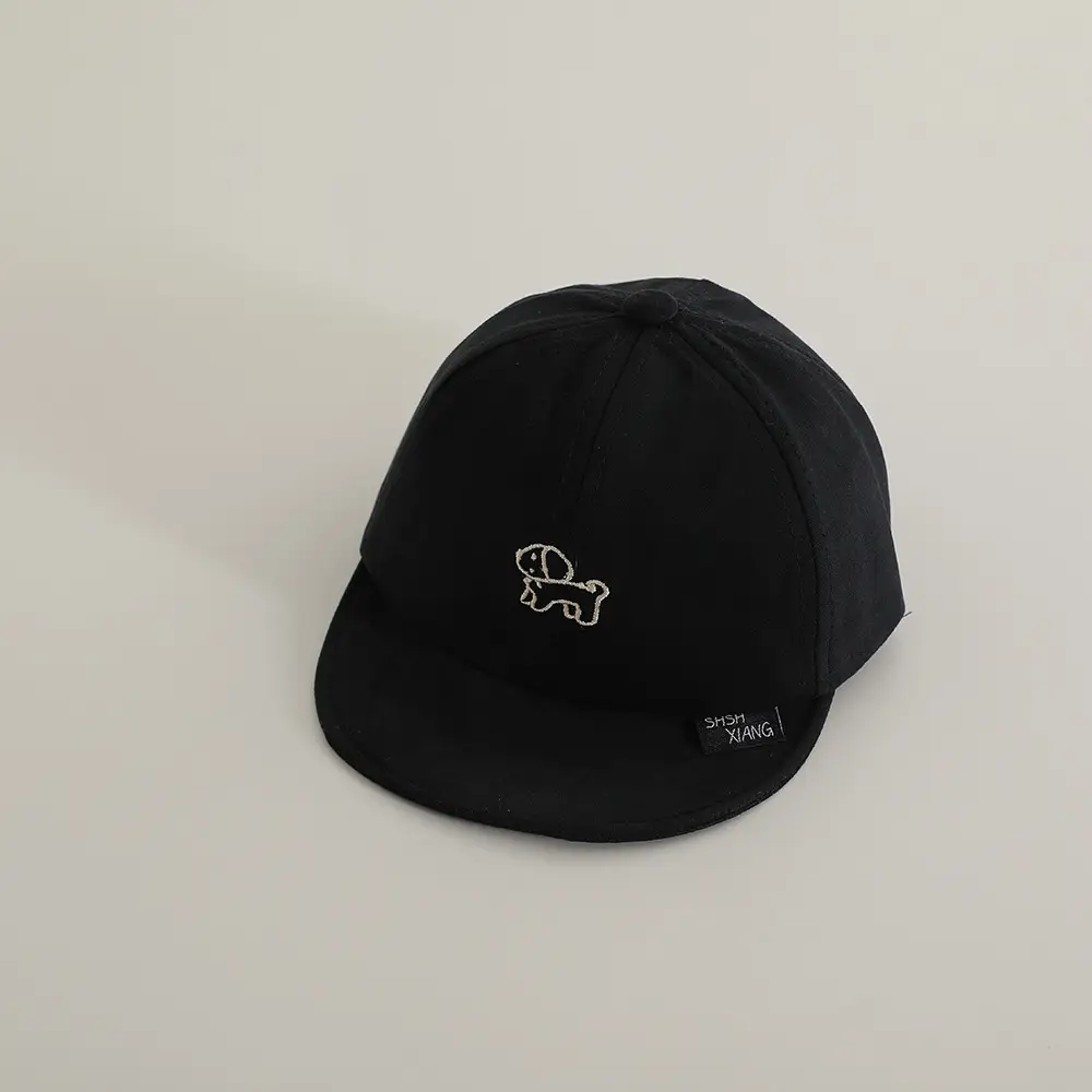 Baby Cap Grey Embroidered Korean Style β feature 14