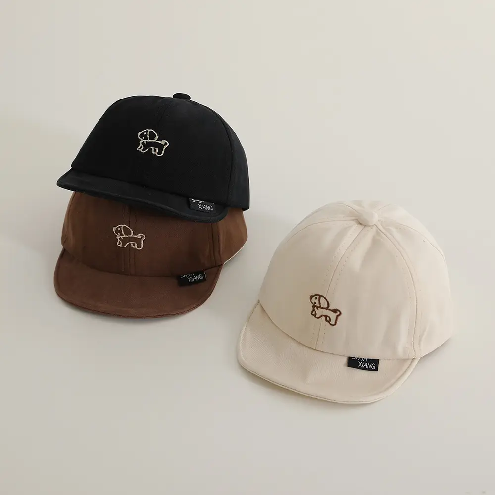 Baby Cap Grey Embroidered Korean Style β feature 4