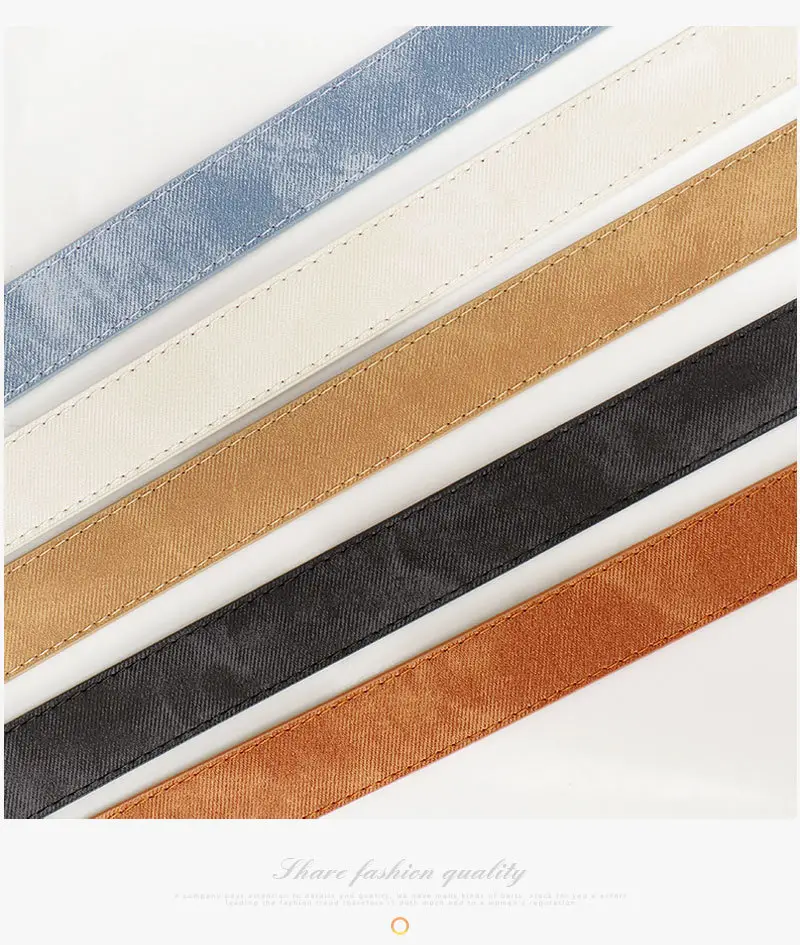 Women's Tan Suede Oval Belt Casual Wear — feature 22