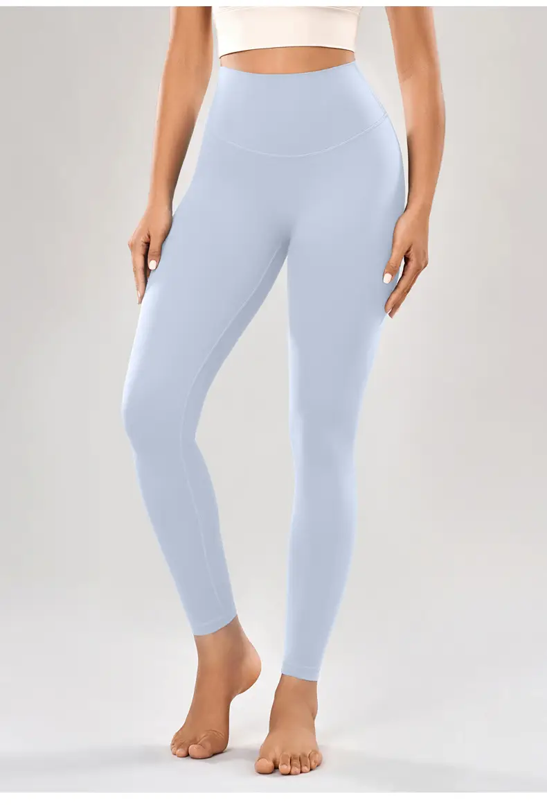 Peach Yoga Pants with Belt Pocket Fitness Wear — feature 27