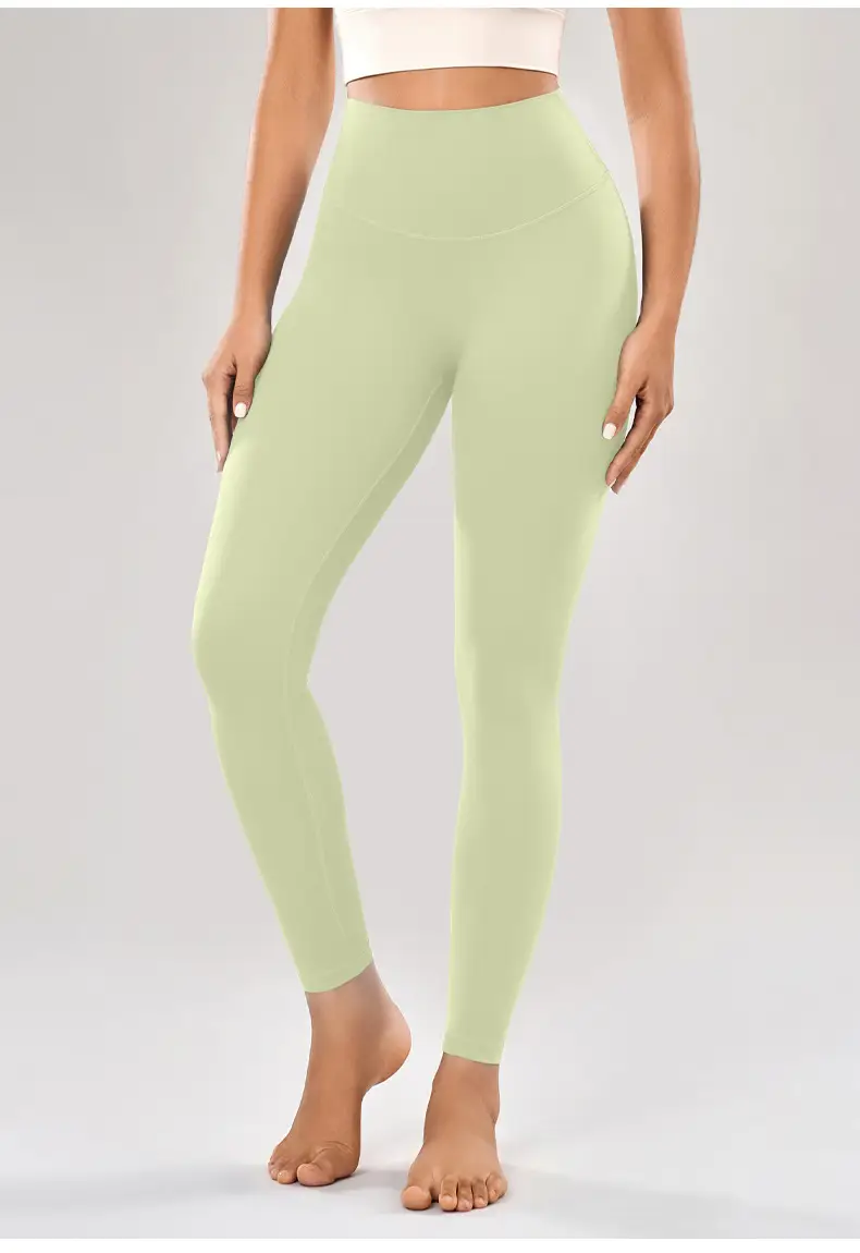 Peach Yoga Pants with Belt Pocket Fitness Wear — feature 28