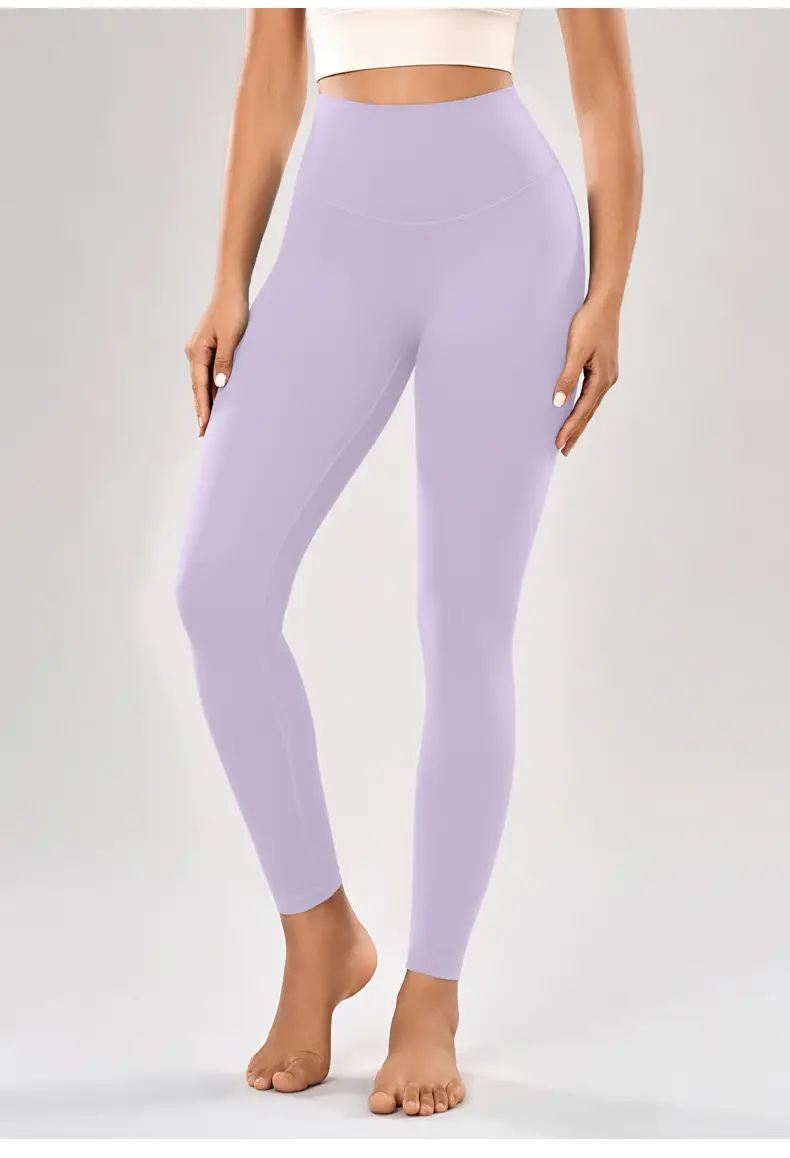 Peach Yoga Pants with Belt Pocket Fitness Wear — feature 30