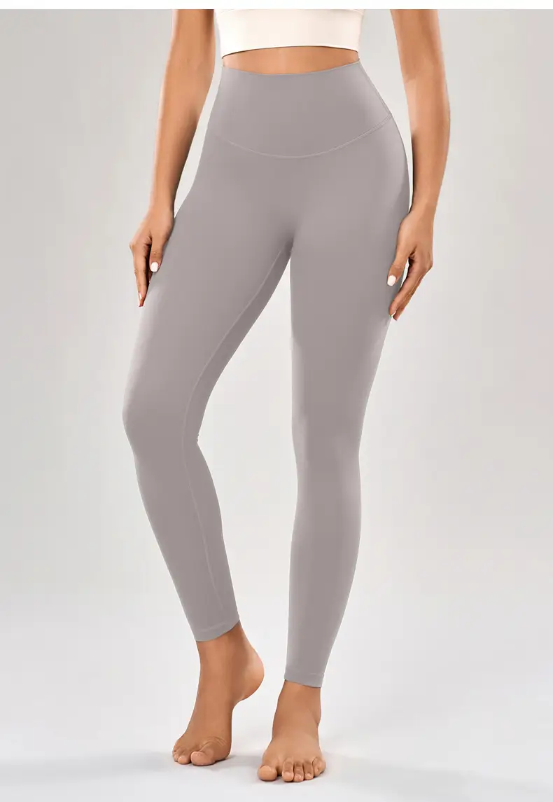 Peach Yoga Pants with Belt Pocket Fitness Wear — feature 32