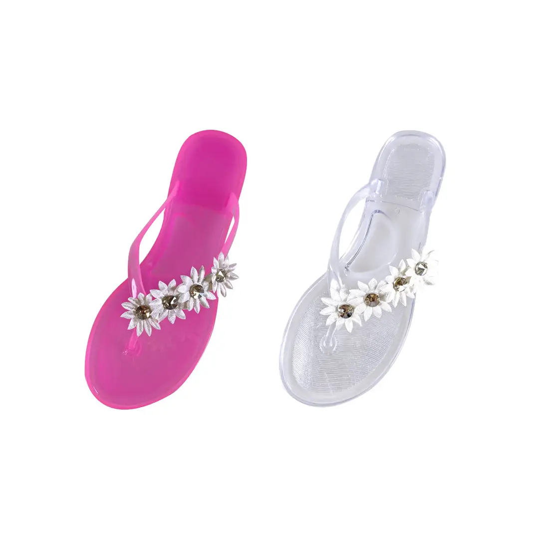 Temu Dropshipping Casual Sandals Transparent Flip-Flops Beach Women's Sandals Thong Jelly Shoes Flat Shoes - Image 6