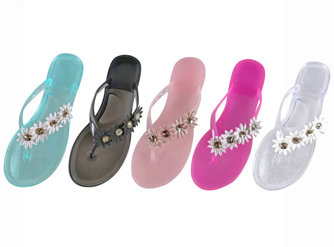 Temu Dropshipping Casual Sandals Transparent Flip-Flops Beach Women's Sandals Thong Jelly Shoes Flat Shoes — feature 7