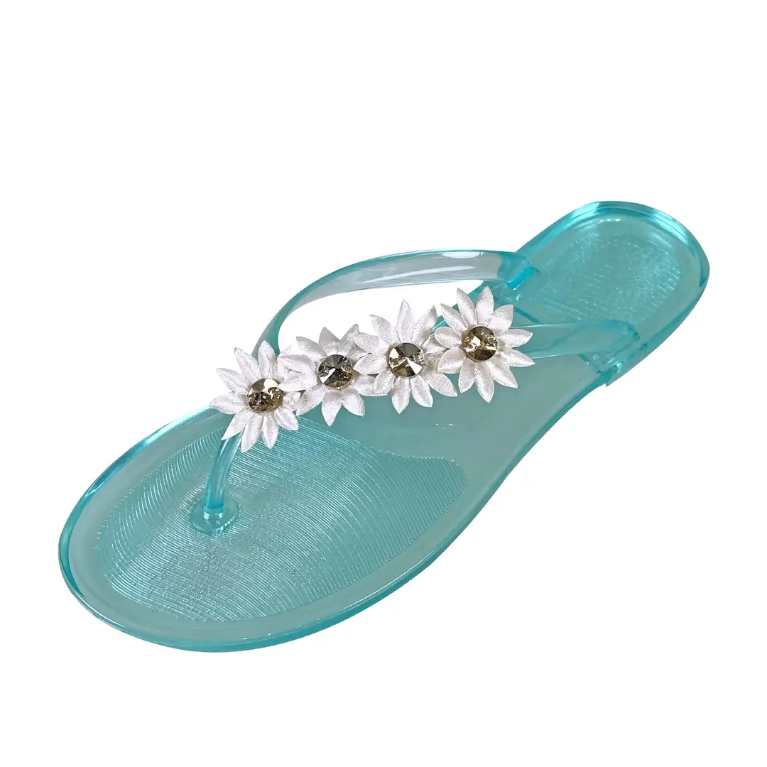 Temu Dropshipping Casual Sandals Transparent Flip-Flops Beach Women's Sandals Thong Jelly Shoes Flat Shoes — feature 11