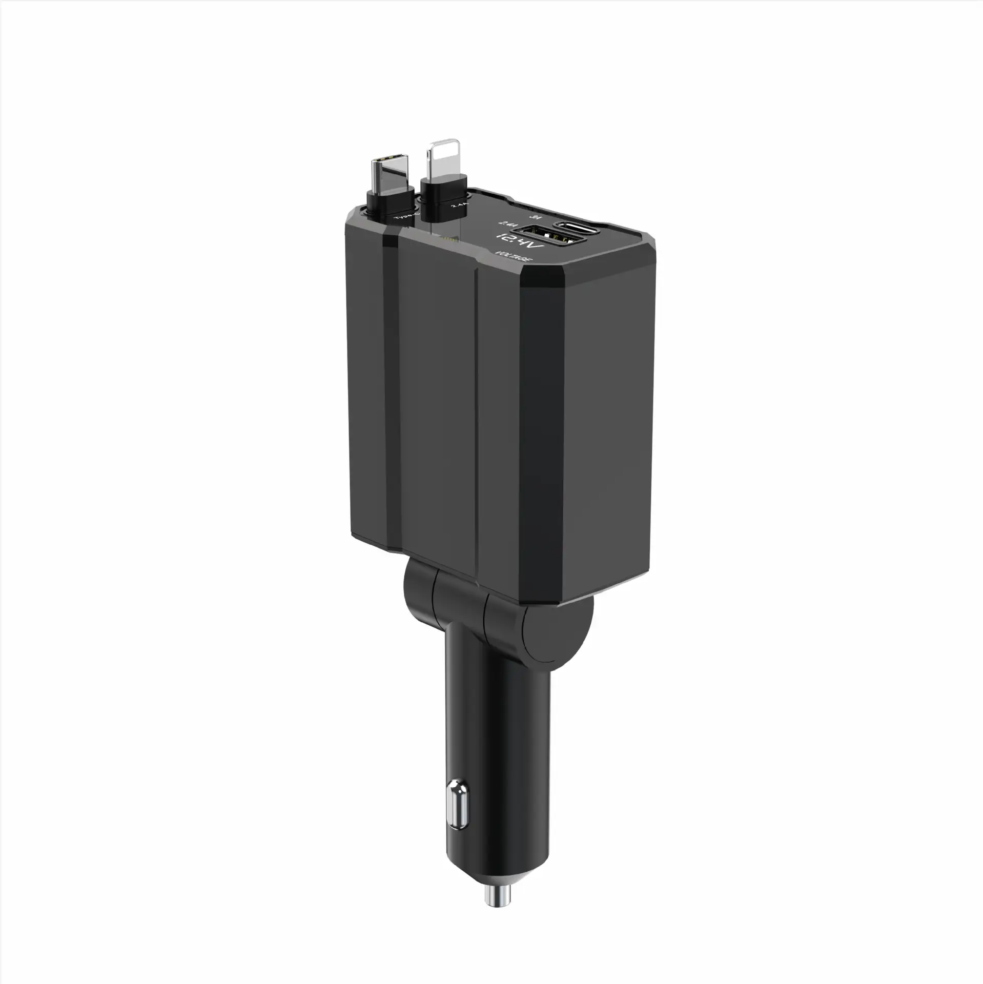 Super Fast Charging Car Charger with 4-in-1 Features — feature 14