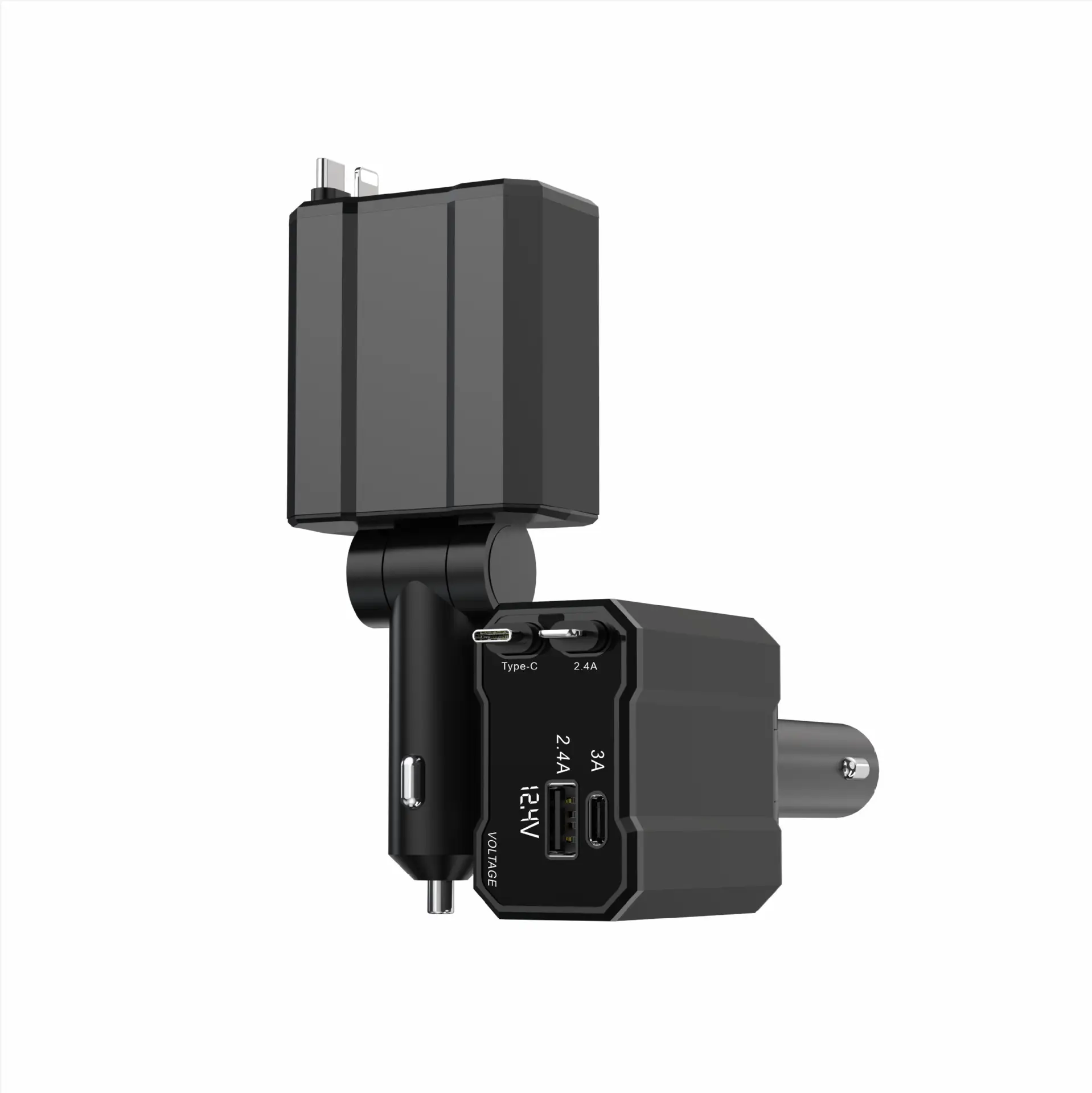 Super Fast Charging Car Charger with 4-in-1 Features — feature 15