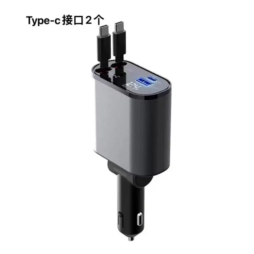 Super Fast Charging Car Charger with 4-in-1 Features - Image 10