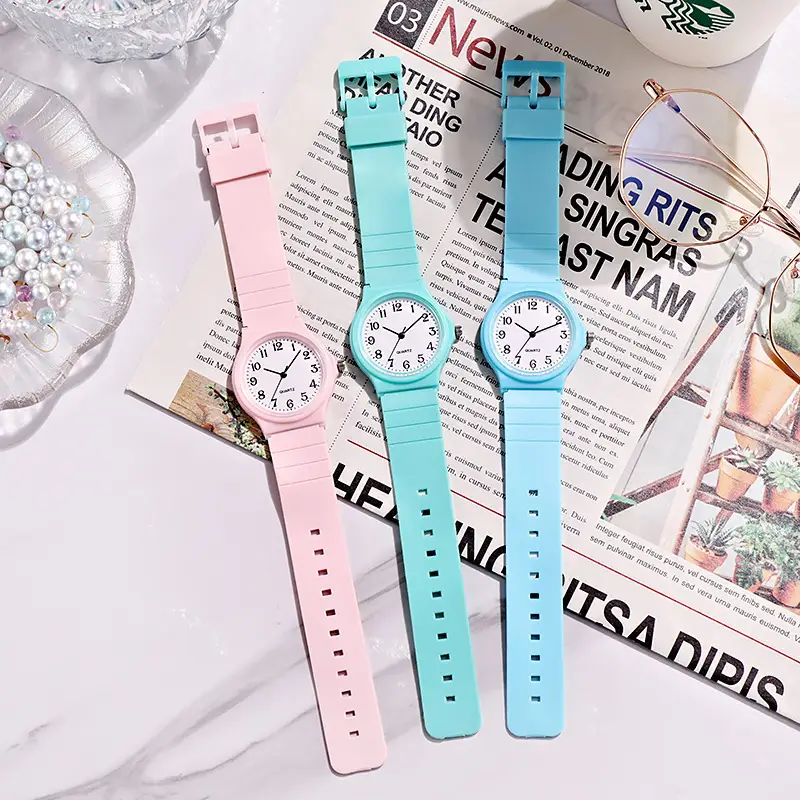Black Quartz Electronic Student Watch Lightweight Luxury - Image 8